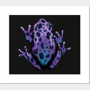 Purple Poison Dart Frog Posters and Art